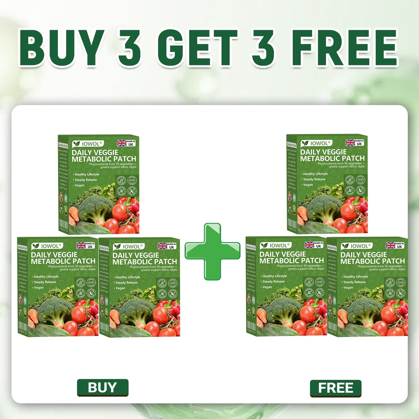 𝐎𝐟𝐟𝐢𝐜𝐢𝐚𝐥 𝐒𝐭𝐨𝐫𝐞 | 𝐈𝐎𝐖𝐎𝐋® 𝐃𝐚𝐢𝐥𝐲 𝐕𝐞𝐠𝐞𝐭𝐚𝐛𝐥𝐞 𝐌𝐞𝐭𝐚𝐛𝐨𝐥𝐢𝐜 𝐏𝐚𝐭𝐜𝐡 𝐮𝐬𝐞𝐬 𝐨𝐫𝐠𝐚𝐧𝐢𝐜 𝐯𝐞𝐠𝐞𝐭𝐚𝐛𝐥𝐞 𝐞𝐱𝐭𝐫𝐚𝐜𝐭𝐬 𝐚𝐧𝐝 𝐩𝐡𝐲𝐭𝐨𝐧𝐮𝐭𝐫𝐢𝐞𝐧𝐭𝐬 𝐟𝐫𝐨𝐦 𝟑𝟗 𝐯𝐞𝐠𝐞𝐭𝐚𝐛𝐥𝐞𝐬 + 𝐠𝐫𝐞𝐞𝐧𝐬 𝐭𝐨 𝐬𝐮𝐩𝐩𝐨𝐫𝐭 𝐝𝐞𝐭𝐨𝐱, 𝐝𝐢𝐠𝐞𝐬𝐭𝐢𝐨𝐧 & 𝐦𝐞𝐭𝐚𝐛𝐨𝐥𝐢𝐜 𝐫𝐞𝐬𝐞𝐭, 𝐚𝐧𝐝 𝐛𝐨𝐨𝐬𝐭 𝐞𝐧𝐞𝐫𝐠𝐲 𝐟𝐨𝐫 𝐚𝐥𝐥-𝐝𝐚𝐲 𝐰𝐞𝐥𝐥𝐧𝐞𝐬𝐬.